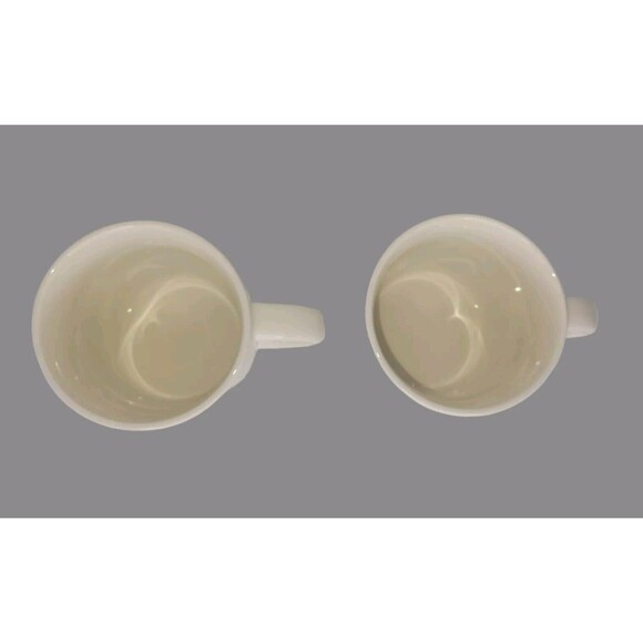 Starbucks Set of 2 JOYFUL 14 oz Coffee Tea Mug Cup Peace Christmas - Picture 5 of 6